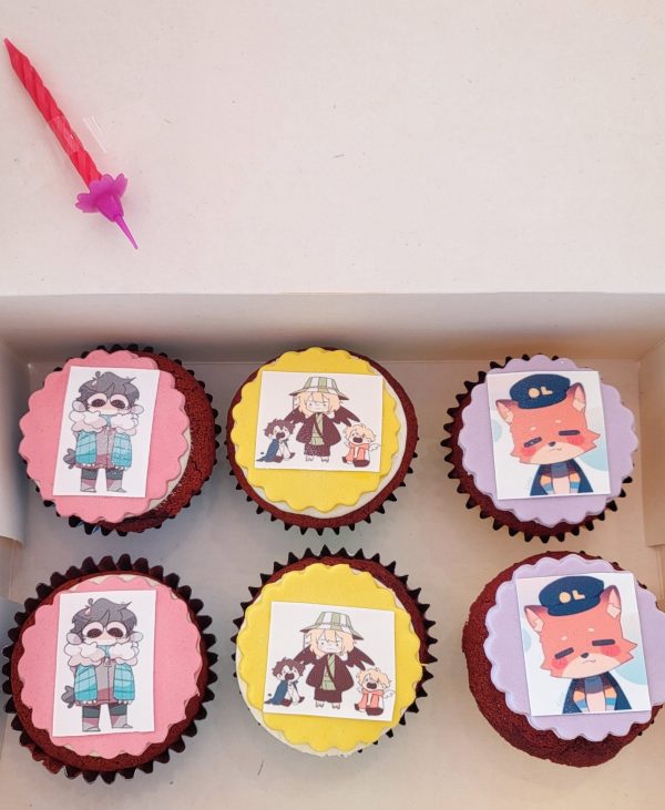 Pack de 12 Cupcakes personalizadas 3,6€-4,00€/und - Imagen 9